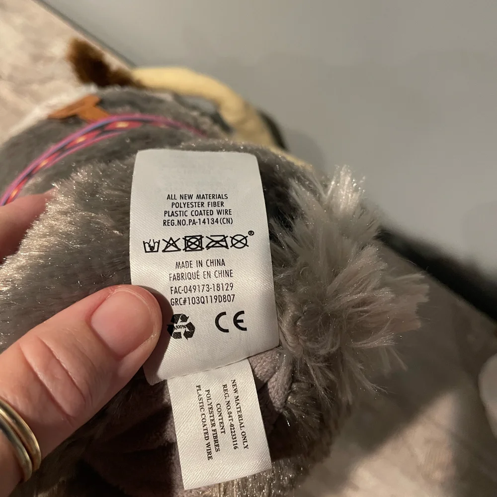 Disney Frozen Sven Plush Reindeer + Baby Olaf